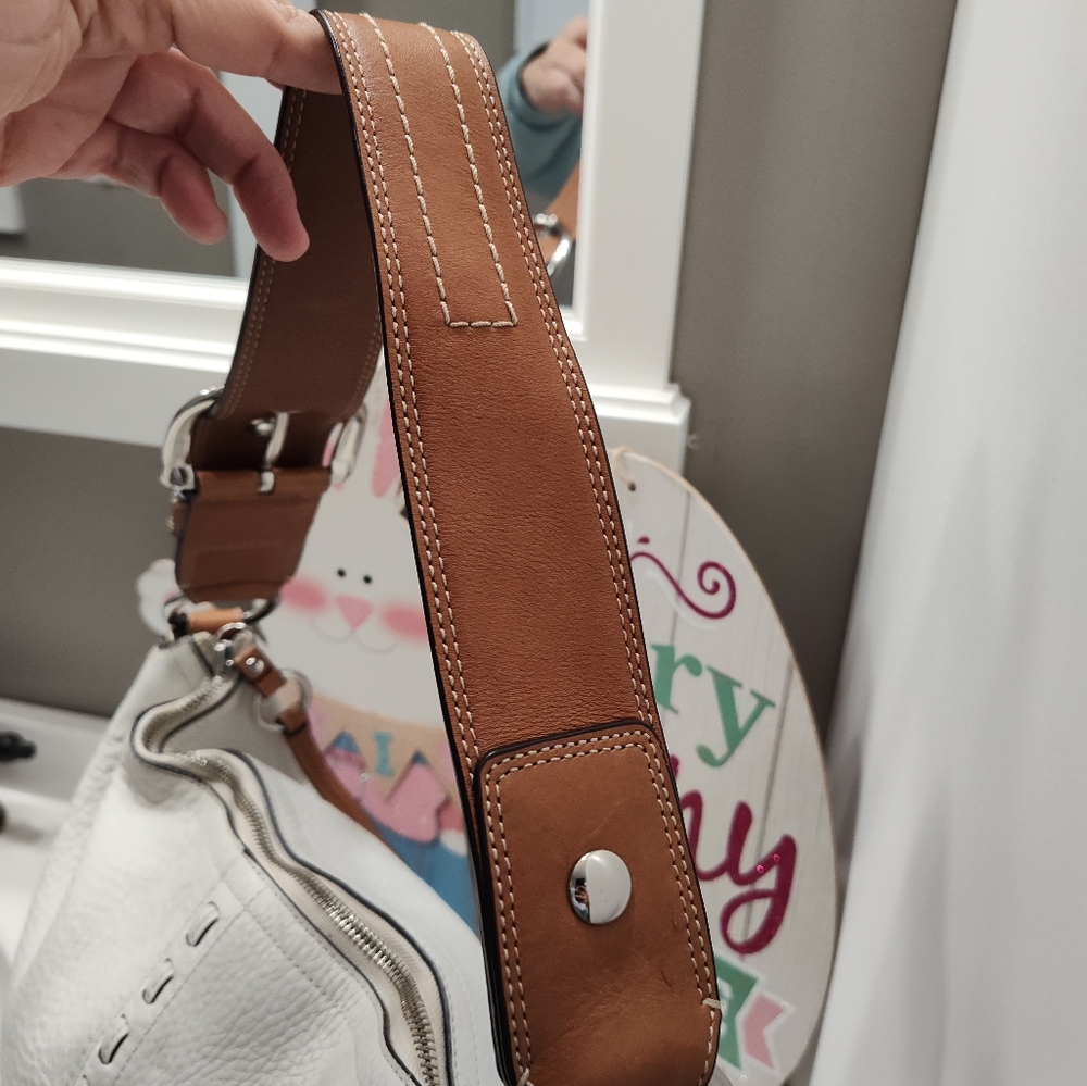 Vintage GUC Coach Soho Hobo Dinky Slouch Pebbled Leather Hobo Satchel Bag, 🤍 - Picture 11 of 16